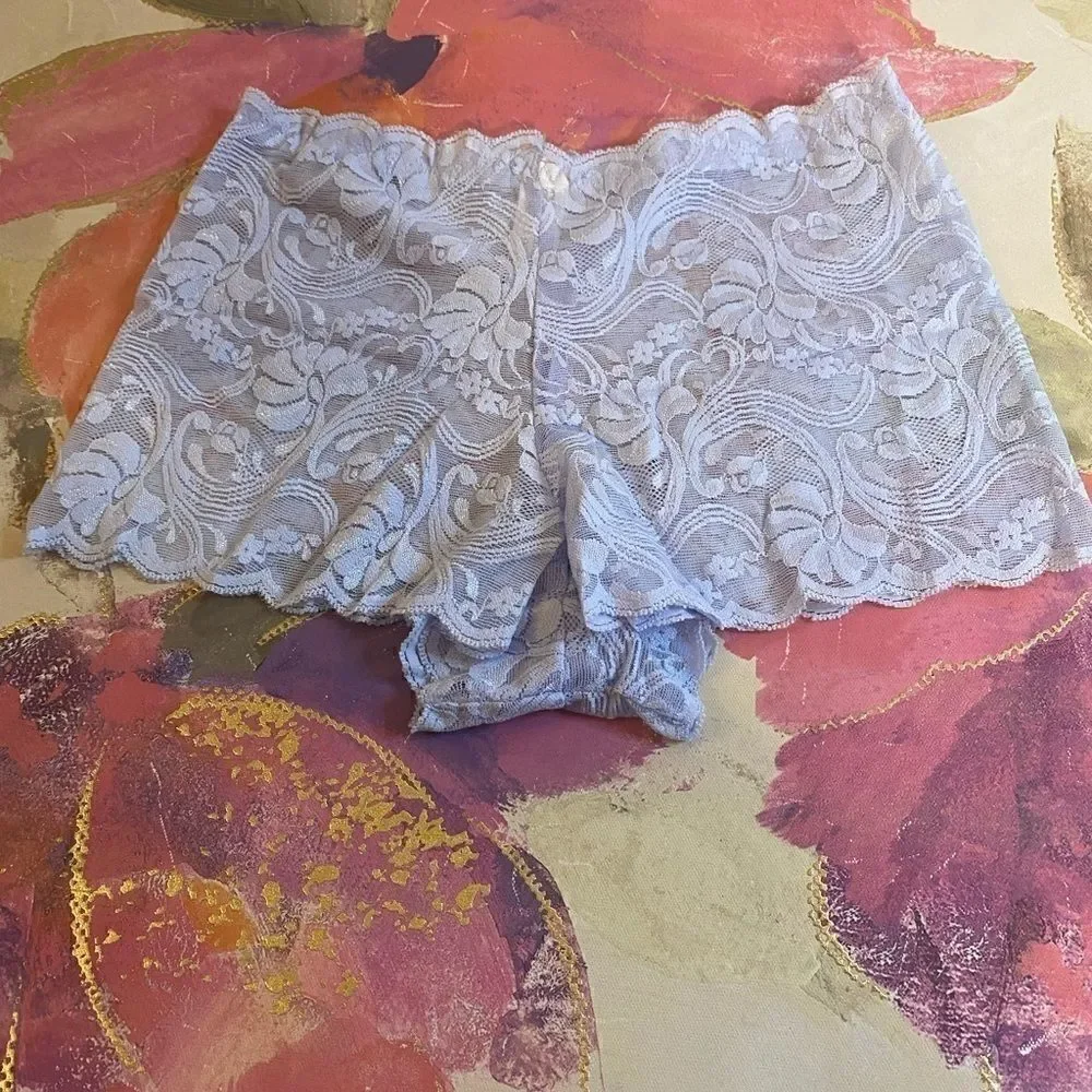 Lacy Boyshorts sexy panties pack of 2 size large
